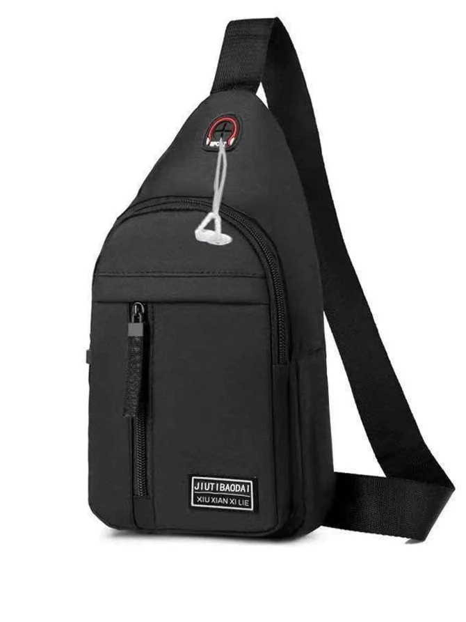 bolso bandolera hombre negra